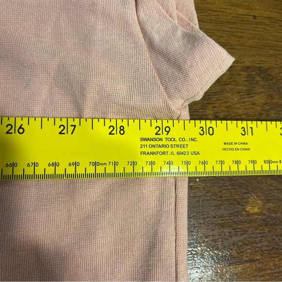 NWT Umgee light peach orange blouse tank size small - Picture 6 of 7